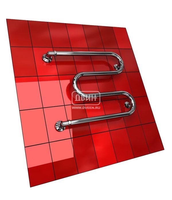 Полотенцесушитель M 60/60 1" без полки, Водяной (К0), ДВИН Полотенцесушитель M 60/60 1" без полки, Водяной (К0), ДВИН