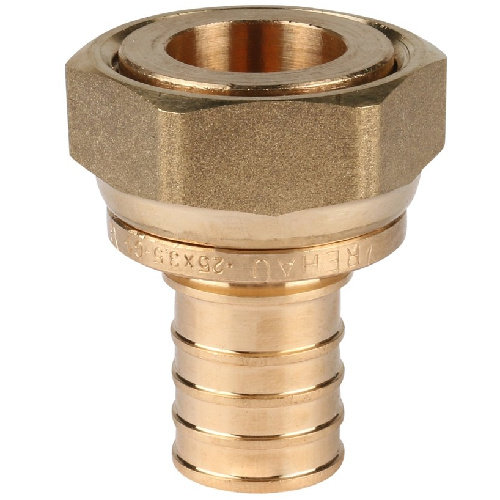 Переходник с накидной гайкой 20 х G 1/2" RX+ Rehau