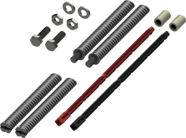 Комплект удлиненных толкателей, эксцентриков, крепежных элементов (макс. 12 см)