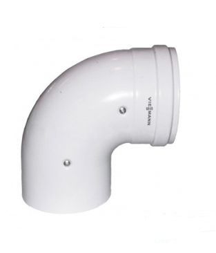 Отвод трубы газохода 87 D=80