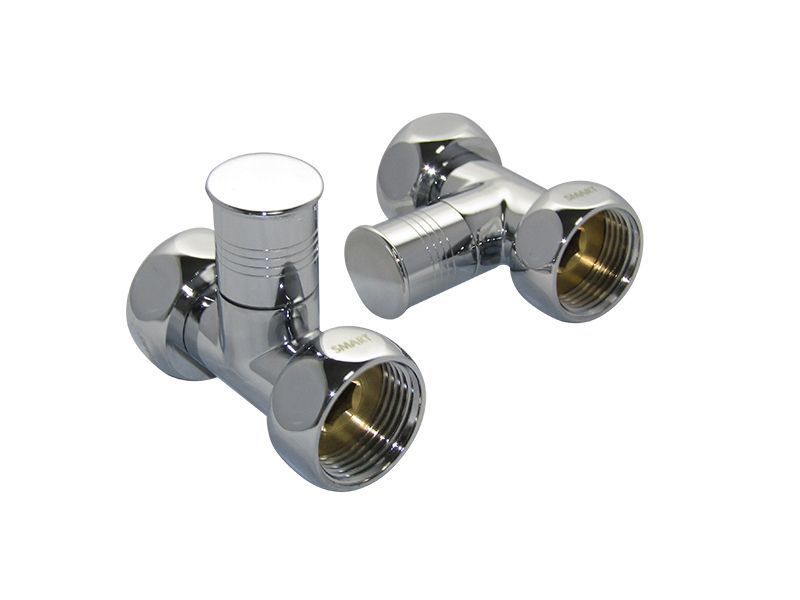 Кран прямой, колпачок 1"х1" г/г SMART/Компл ПАРА (2шт.)