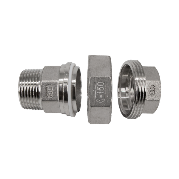 Американка НВ 1" PN16  нерж. сталь AISI316