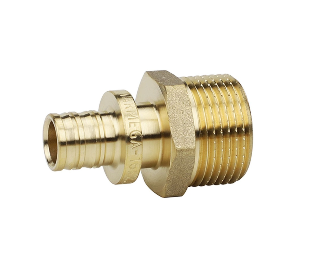 Муфта переходная 25-1 НР латунь Varmega