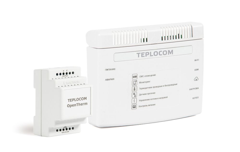 Теплоинформатор TEPLOCOM CLOUD + Opentherm