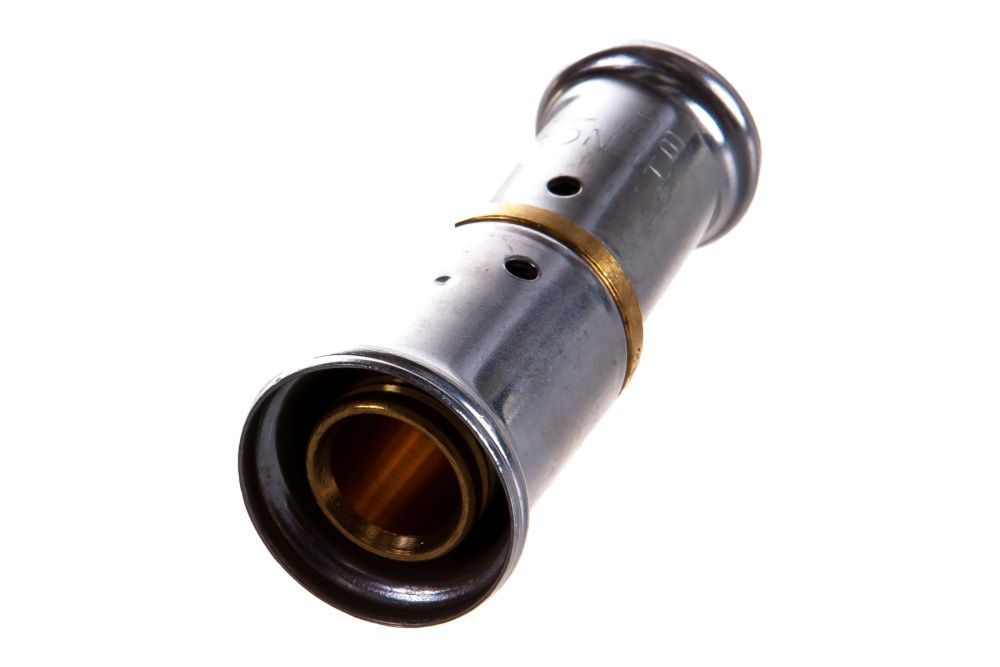 Муфта 20-16 латунь, пресс HENCO