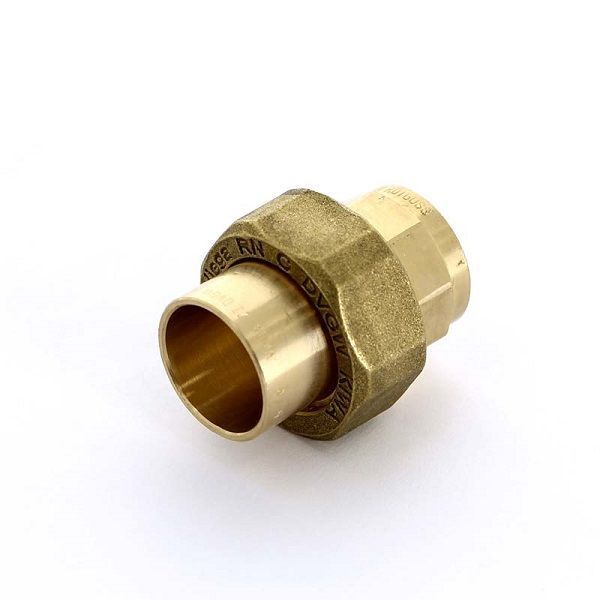 Сгон (американка) пайка-пайка 28 х 28 с плоским уплотнением Sanha