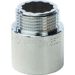 Удлинитель  НВ 25ммх3/4" хром  STOUT