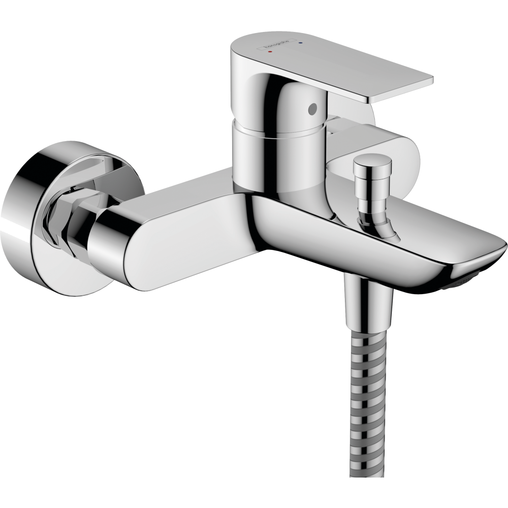 Смеситель д/ван. Rebris E, однорычажный, внешнего монтажа, хром, HANSGROHE