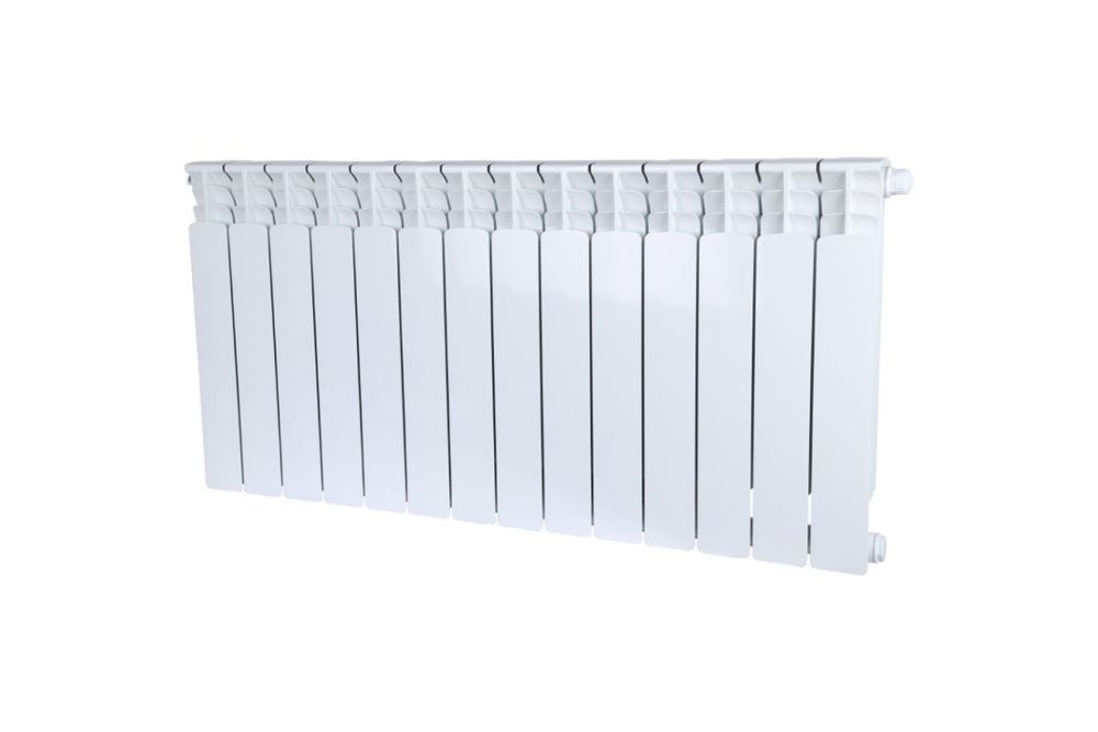 Радиатор биметаллический Space 500/90 14 секций нижнее правое подключение STOUT