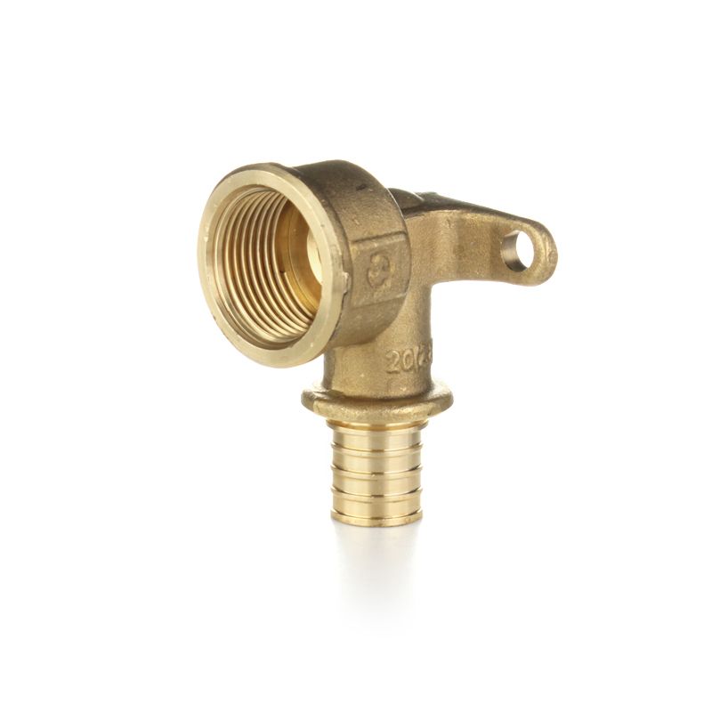 Угольник с креплением 20-1/2 ВР латунь ELSEN MONOLIT CN