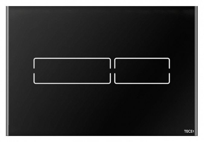 Клавиша TECElux Mini с электронным сенсорным приводом, стекло черное TECE