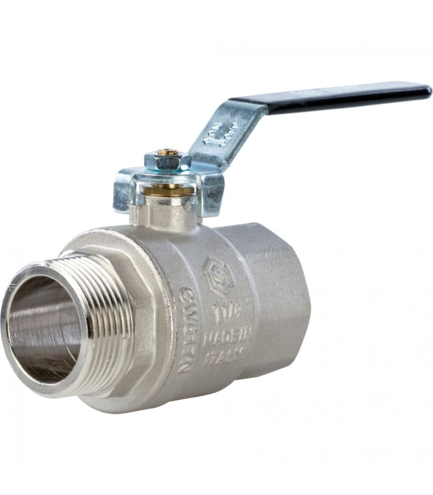 Кран шаровой полнопроходной ВН 11/ 4" (ручка) STOUT (гост)