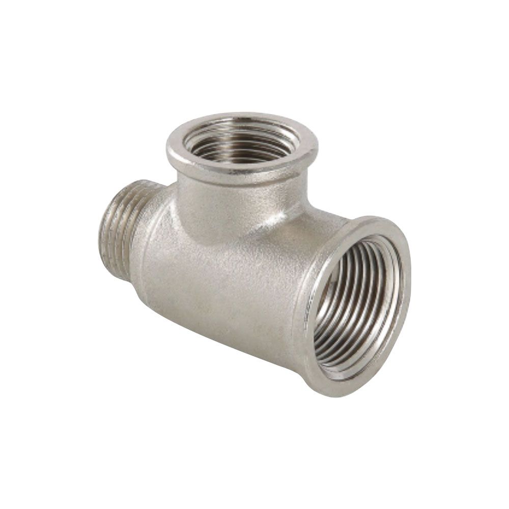 Тройник переходной ВВН 3/4х3/4х1/2 (никель) Valfex