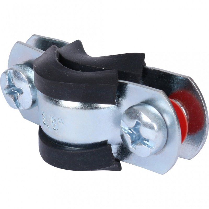 Хомут для труб 3/8 (15-19) с гайкой Stout