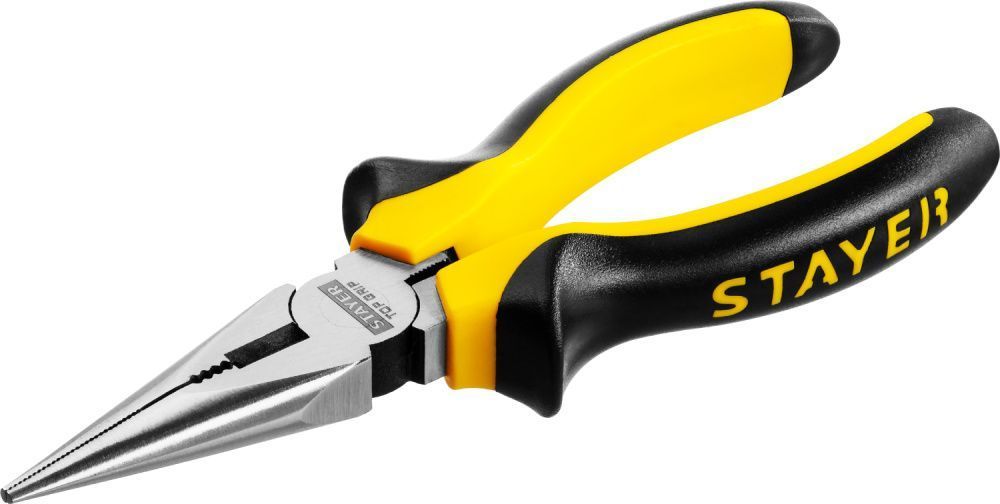 Тонкогубцы 160 мм STAYER TOPGrip