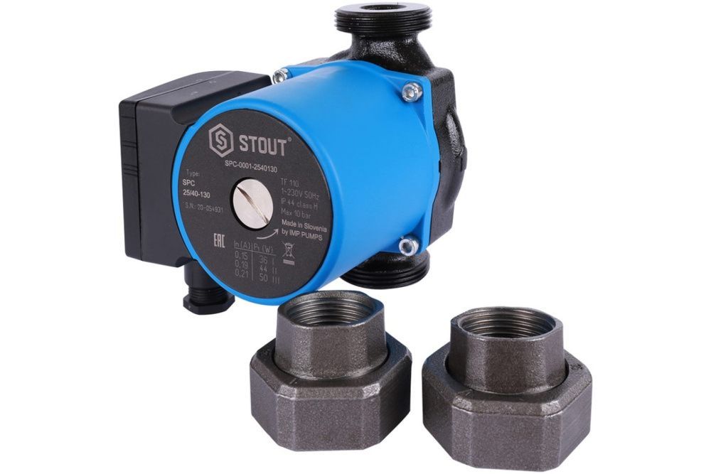 Насос циркуляционный STOUT 25/40-130
