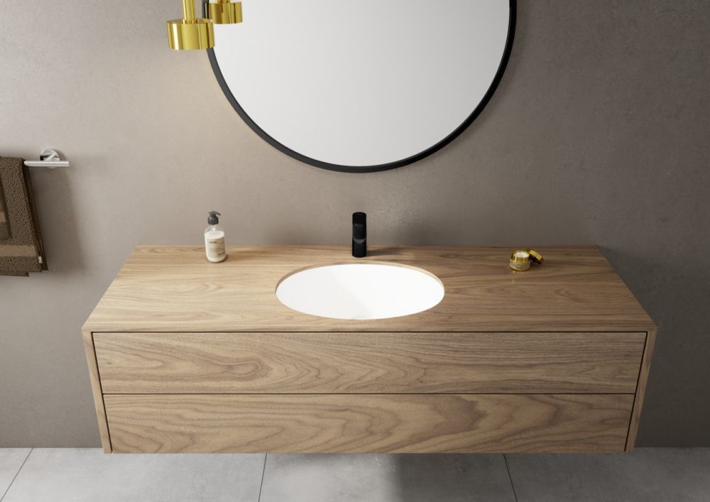 Смеситель для раковины Vernis Blend 100,черный матовый, HANSGROHE