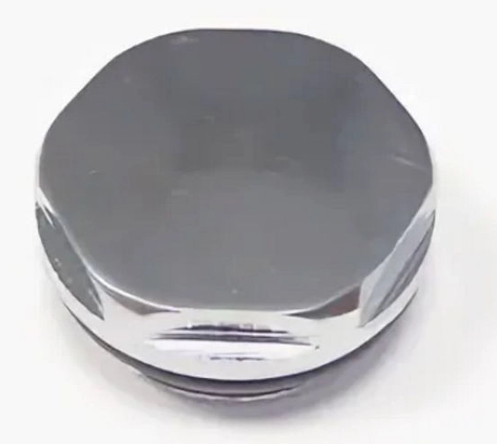 Заглушка 1/2" CR Хром