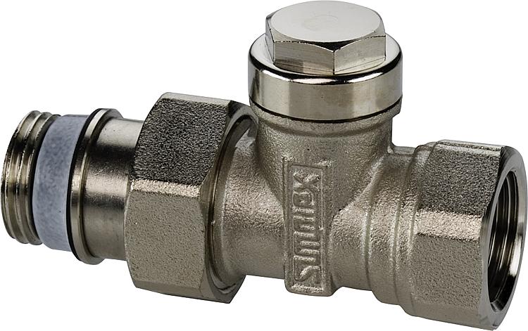 Вентиль запорный IG/N 1/2х1/2 прямой Simplex