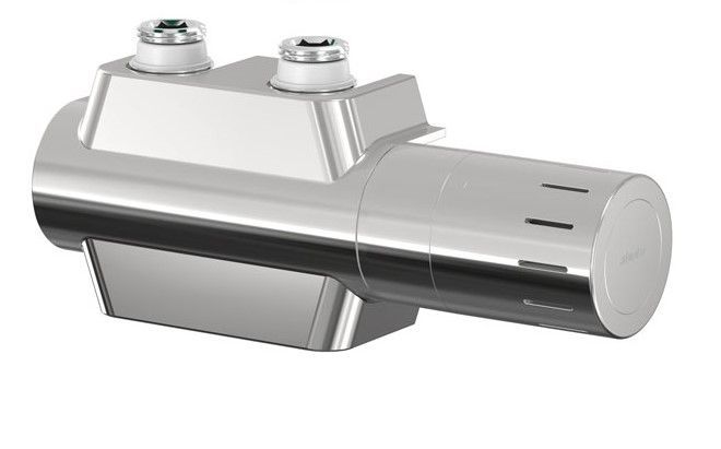Комплект Design (ХРОМ) для нижнего подключения радиаторов Simplex