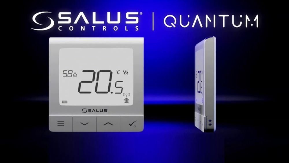 Терморегулятор проводной, датчик влаж., встраиваемый SQ610 SALUS