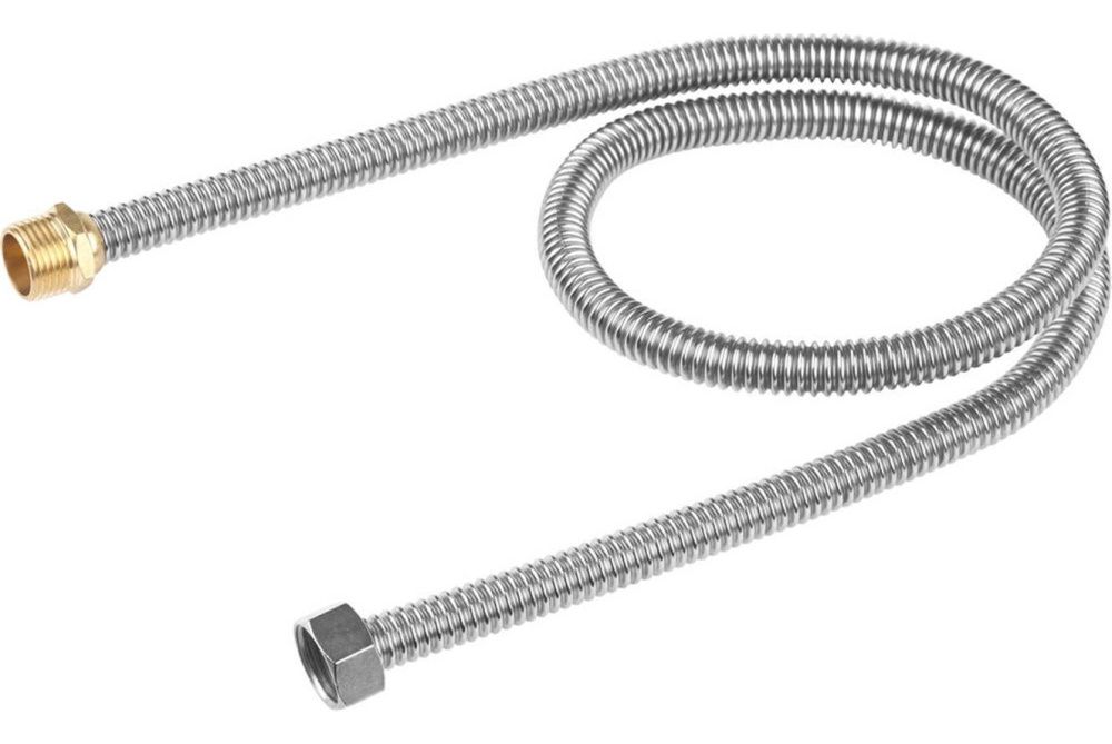 Подводка гибкая, ВОДА, сильфонного типа 1/2" г-ш, 180 см (Турбо-Тех)