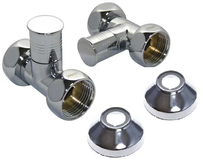 Кран прямой, колпачок 1"х3/4" г/г с отражателем SMART/Компл ПАРА (2шт.)