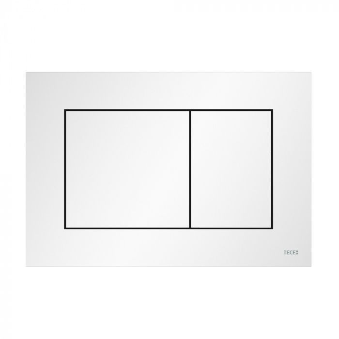 Клавиша TECEnow, пластиковая, белая матовая