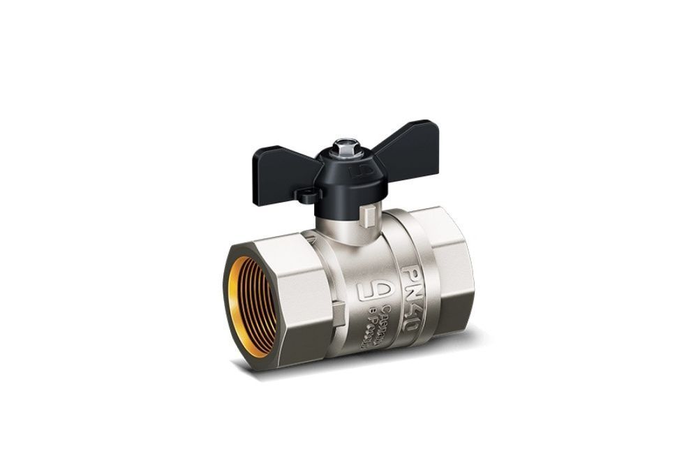 Кран шаровой ВВ  3/4" (бабочка)  LD