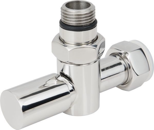 Вентиль запорный (круглый) G 1/2" НР х G 3/4" НГ Стилье