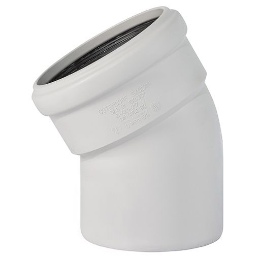 Отвод для бесшум. канализации SKВ DN110х30°, Ger