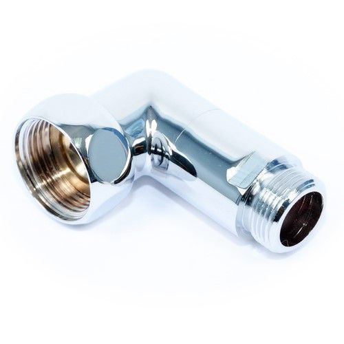 Сгон угловой (американка) для полотенцесушителя 3/4 х 1/2 ВН ХРОМ SMART 