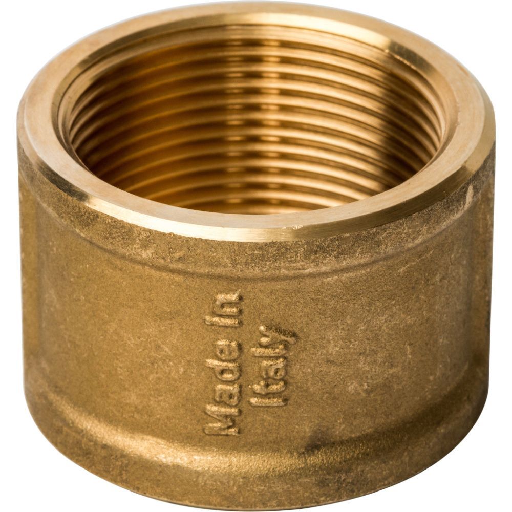 Муфта ВВ 11/2х11/2 (латунь) STOUT