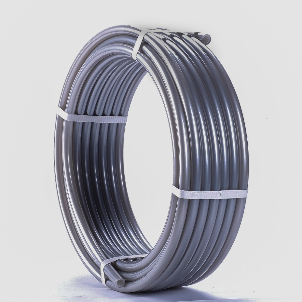 Труба 25x3.5 PE-Xa серая (бухта 50 м) ROMMER (кратно бухте)
