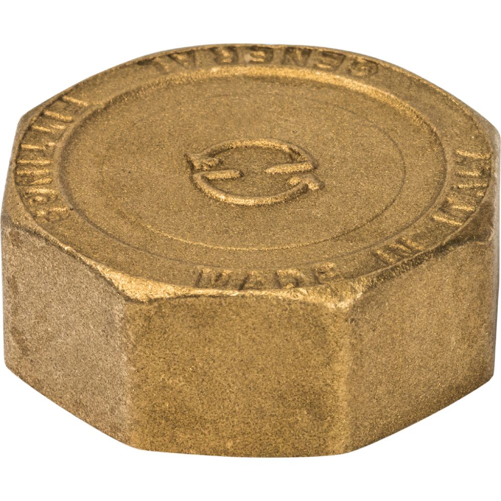 Заглушка ВР 11/4 (латунь) STOUT