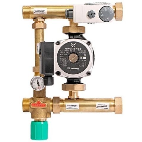 Насосно-смесительная группа MULTIMIX 1", с насосом GRUNDFOS UPSO 25-65 130