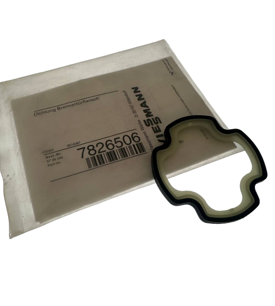 Уплотнение фланца двери горелки