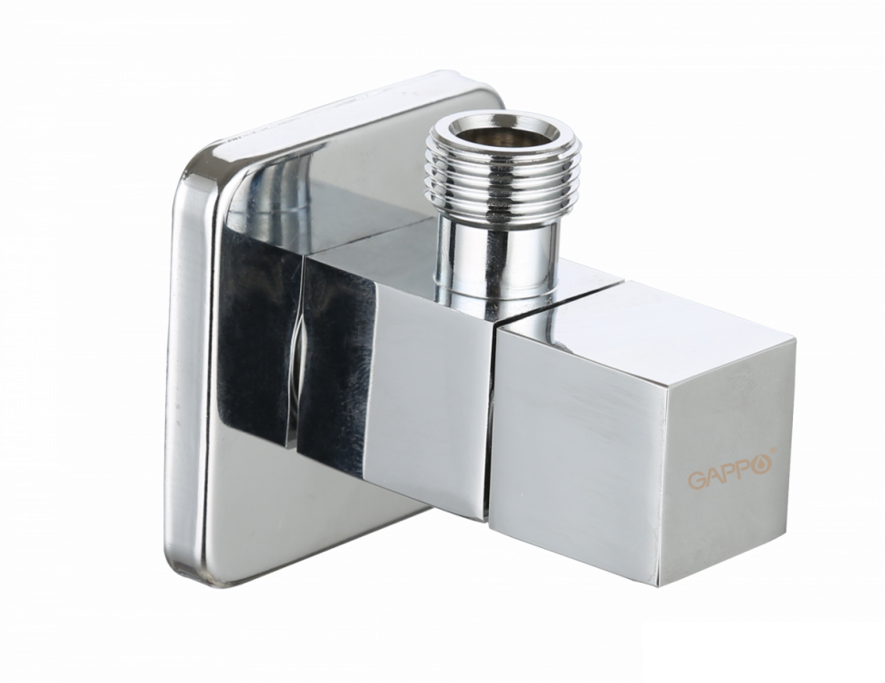 Кран шаровой угловой сантех. квадратный 1/2"х1/2" Gappo