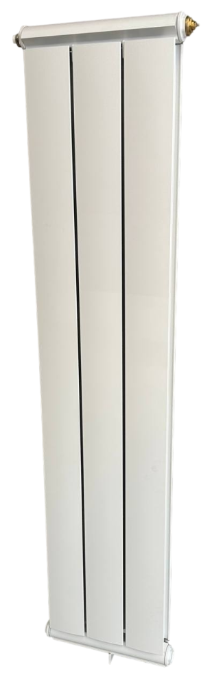Радиатор Silver В-1200-4секц подкл. нижнее RAL9016 матовый (1264Вт)