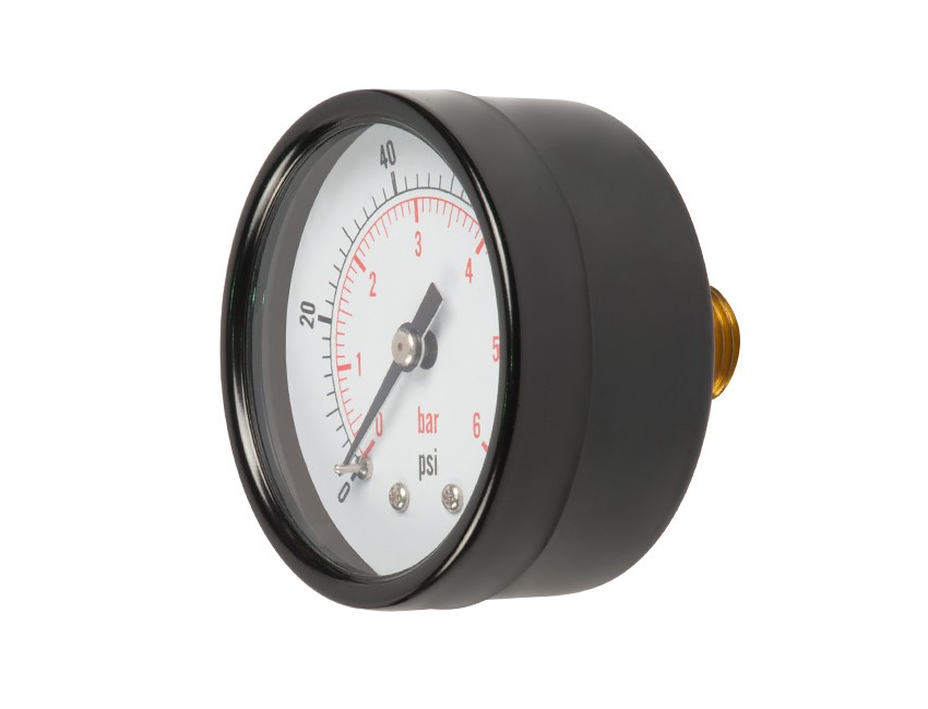 Манометр аксиальный (1/4", 0-6 бар) Unipump