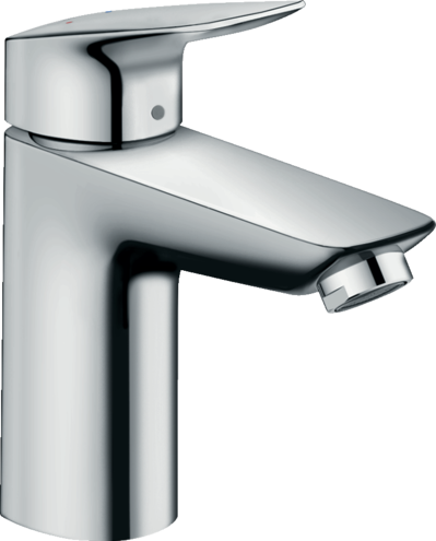 Смеситель для раковины Logis, 100 мм, без донного клапана, HANSGROHE