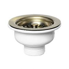 Выпуск для кухонной мойки (d=115мм, выход 1 1/2) цвет шампанское, фактура гранит McAlpine