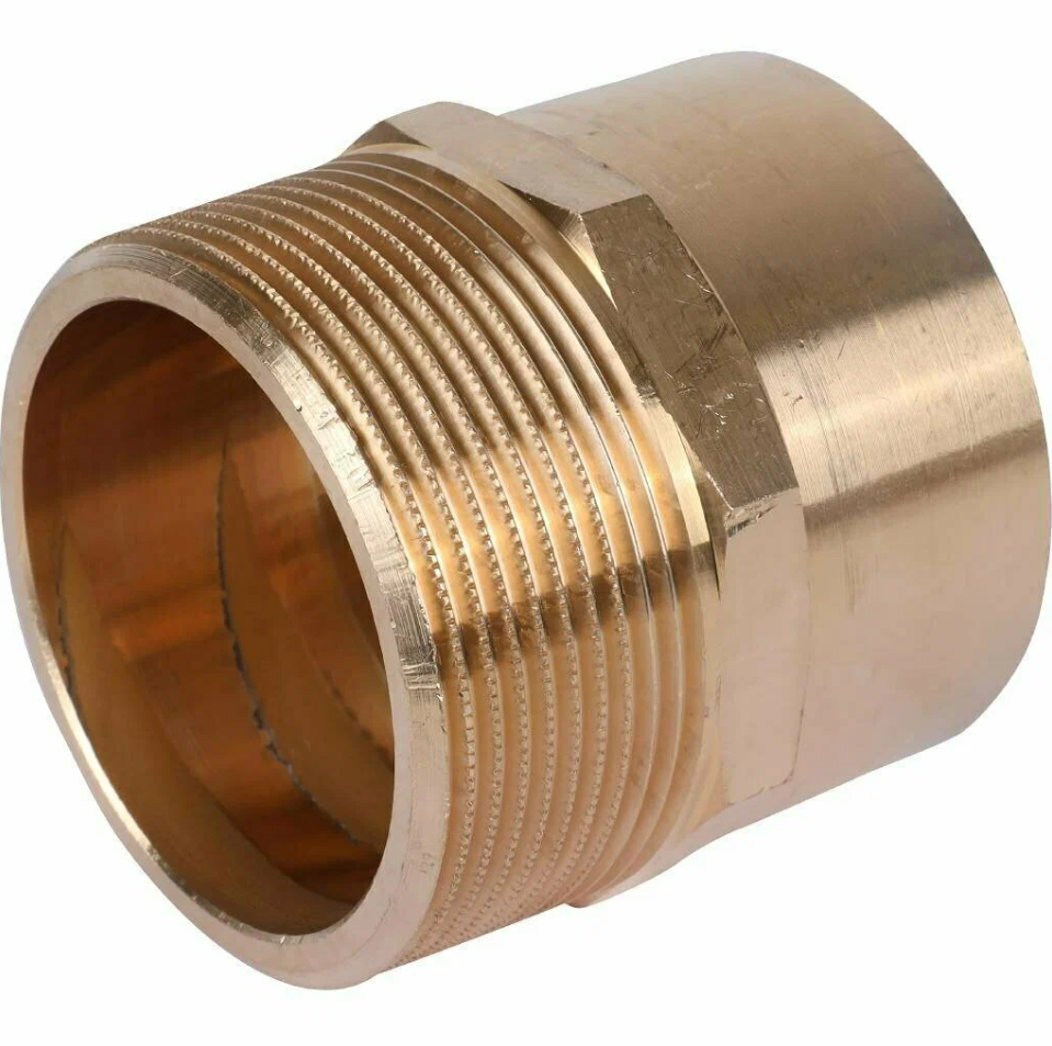 Муфта переходная НР-пайка 42х11/2" медная IBP