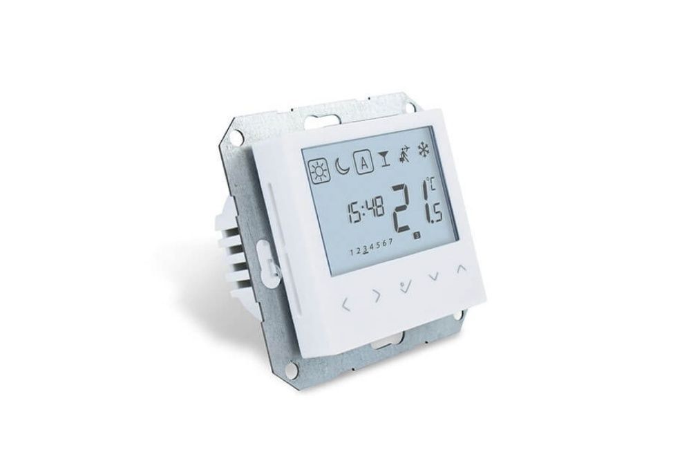 Терморегулятор "в рамку" проводной программ., встраиваем. BTRP230 SALUS