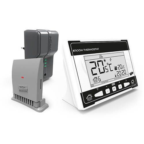 Терморегулятор программируемый недельный, беспроводной с подсветкой ST-290 v2 TECH