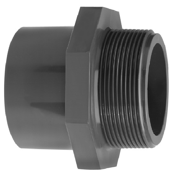 Ниппель переходной PN16 (20*1/2") - PVC-U