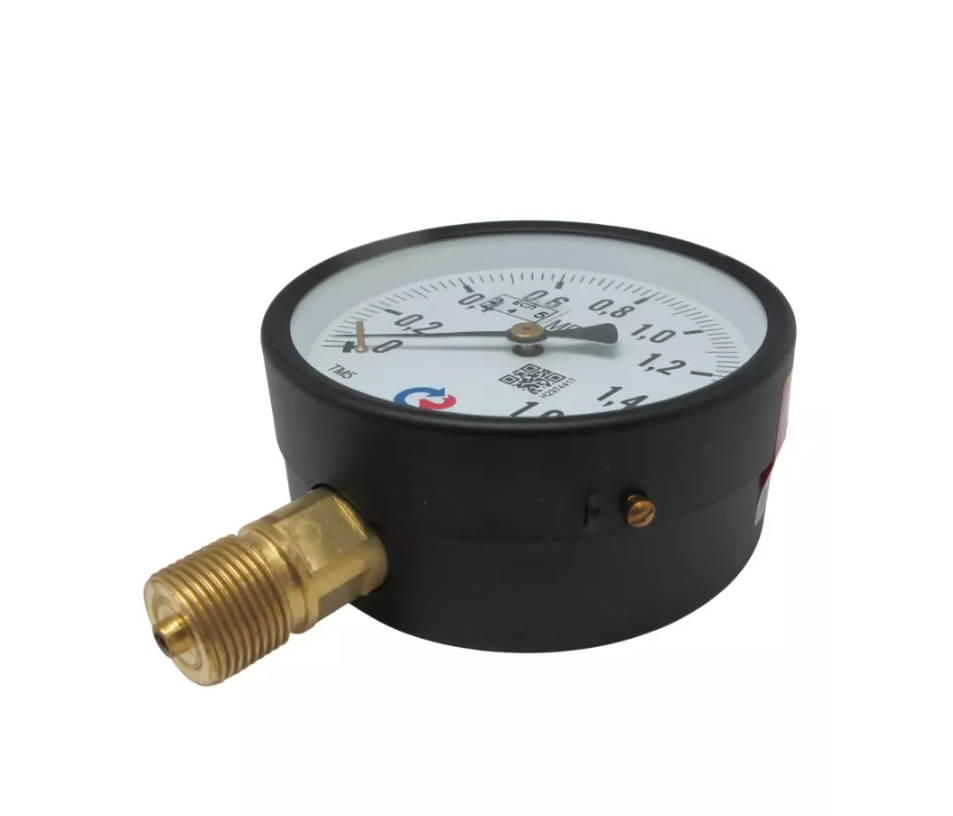 Манометр ТМ-510Р.00 М2 (0..1,6 МПа), М20*1,5, 100мм, 150С, кл.т.1,5, радиальный