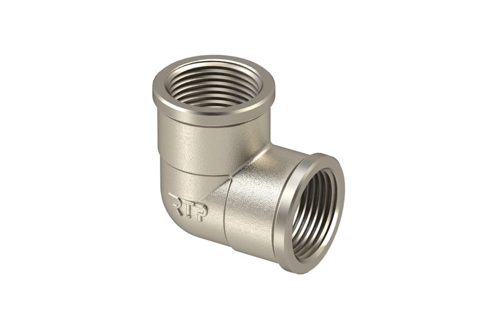 Угольник ВР-ВР    3/4х3/4 (никель) RTP