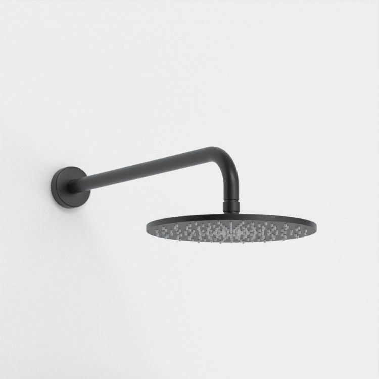 Душевой комплект NARDIS 2R BLACK, черный матовый, BERGES