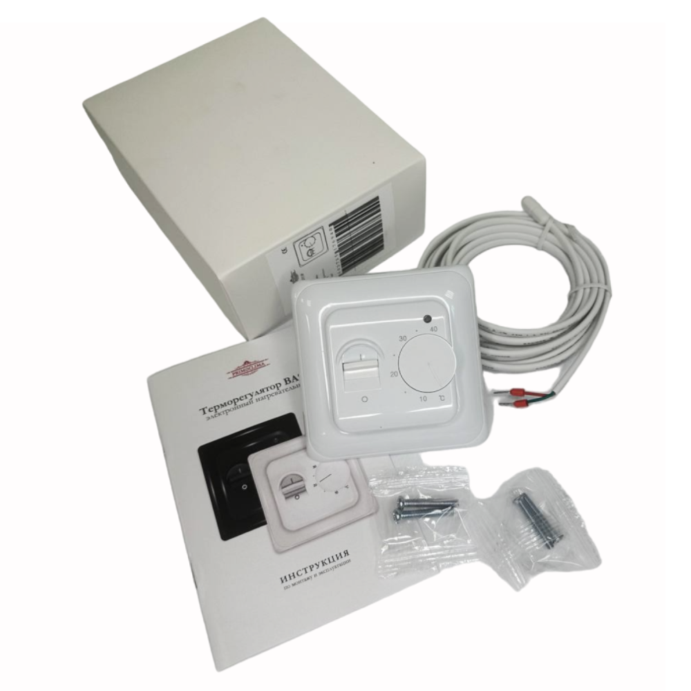 Терморегулятор PRIMOCLIMA BASE, белый